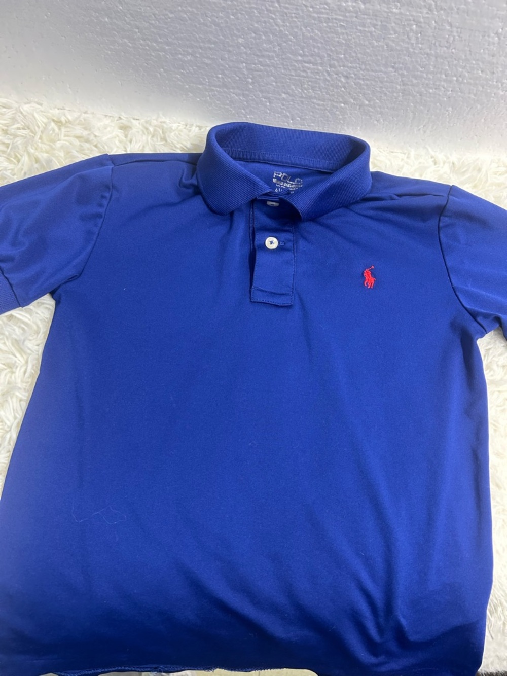 Polo by Ralph Lauren Royal Blue Polo with Red Pony